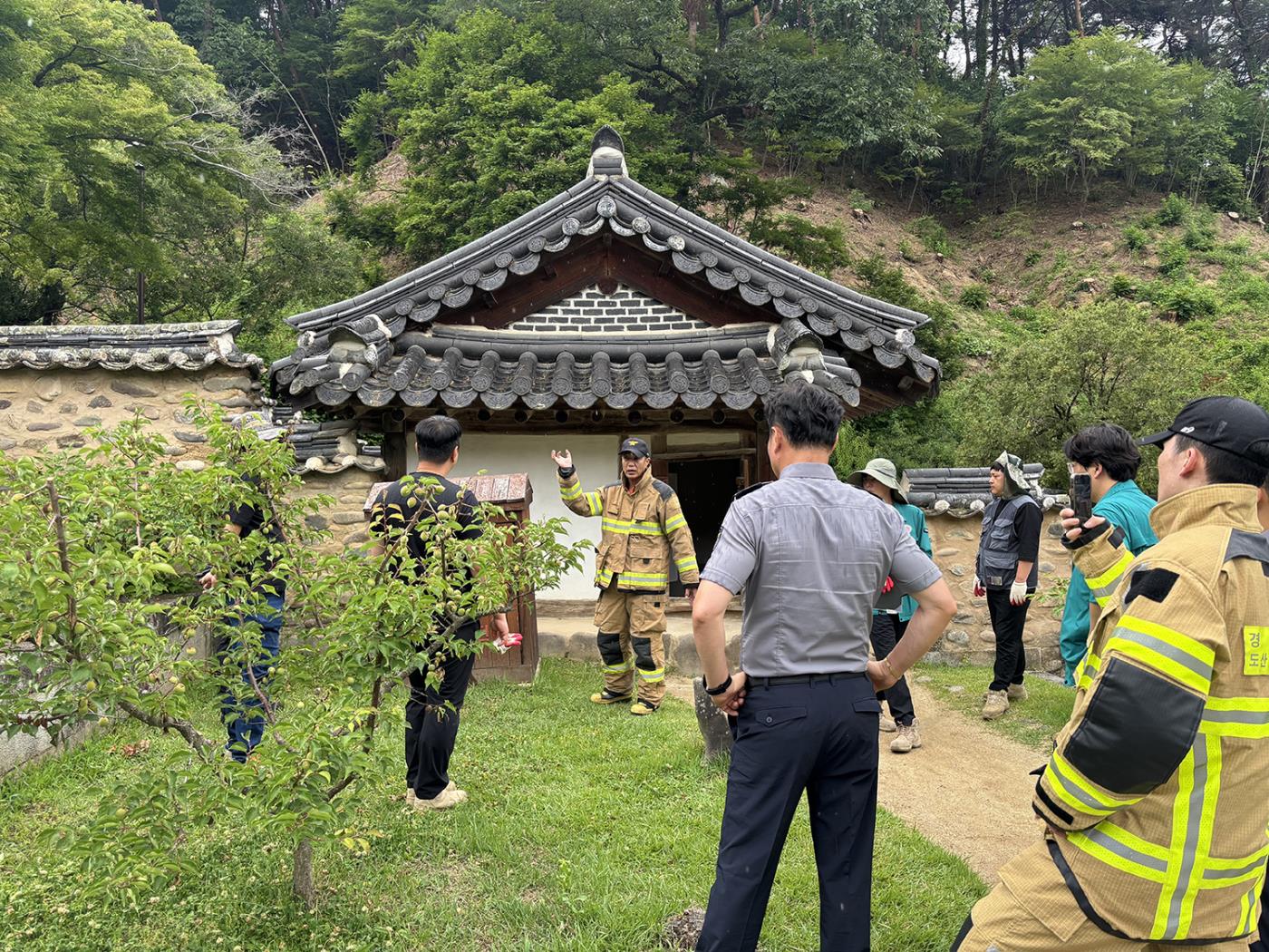0625 도산서원, 2025년 상반기 합동 소방훈련 실시 (2).jpg