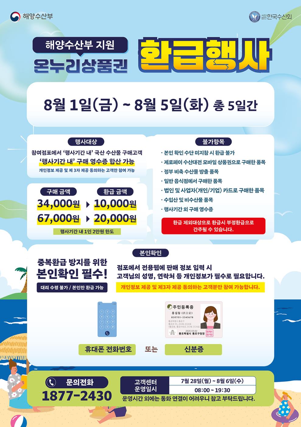 0729 안동시, 휴가철 맞아 수산물 온누리상품권 환급행사 시행.jpg